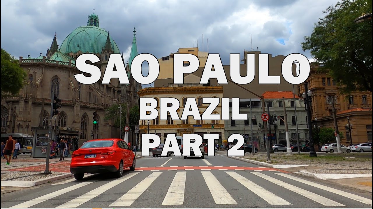 Sao Paulo, Brazil - Part 2 - Driving Tour 4K
