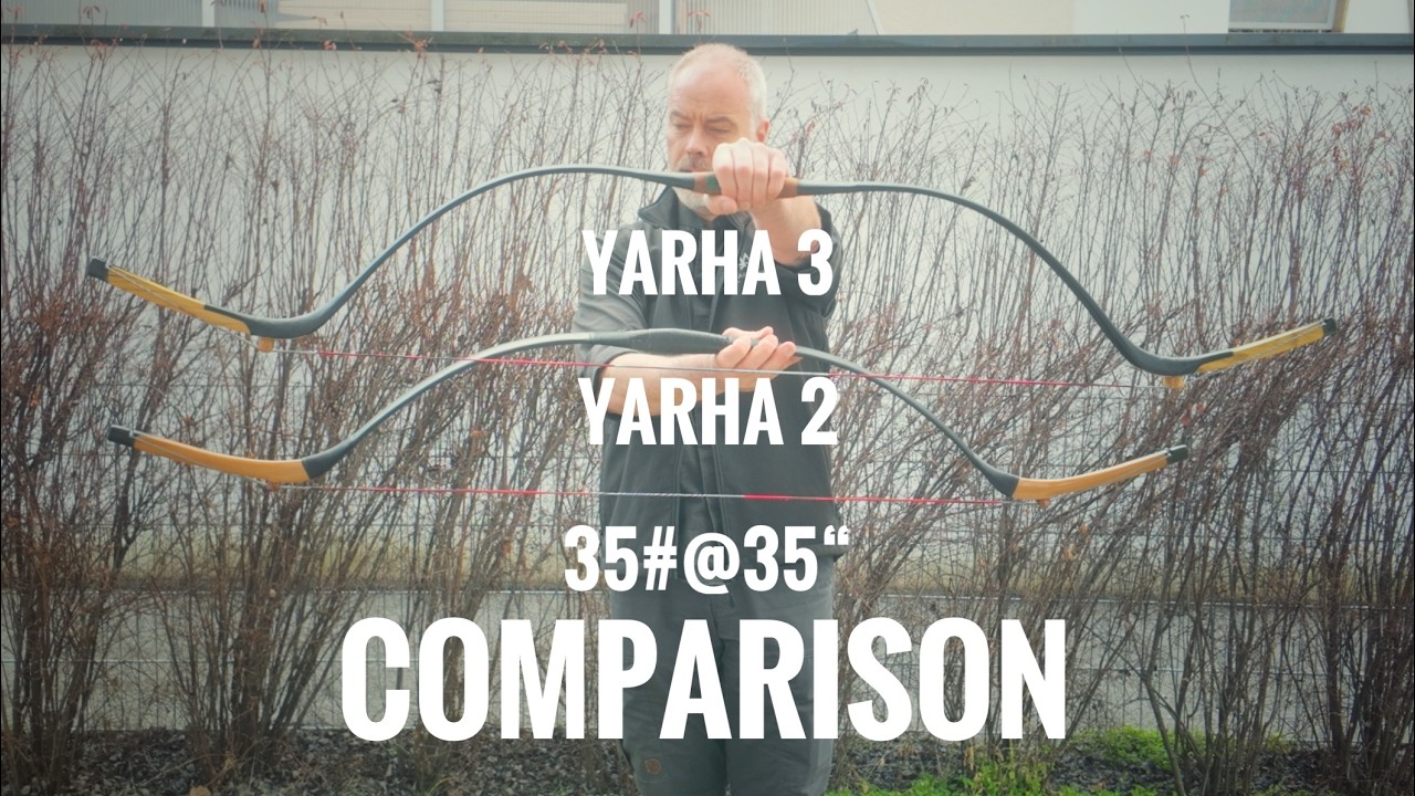 Yarha 2 vs. Yarha 3 in 35# - Comparison