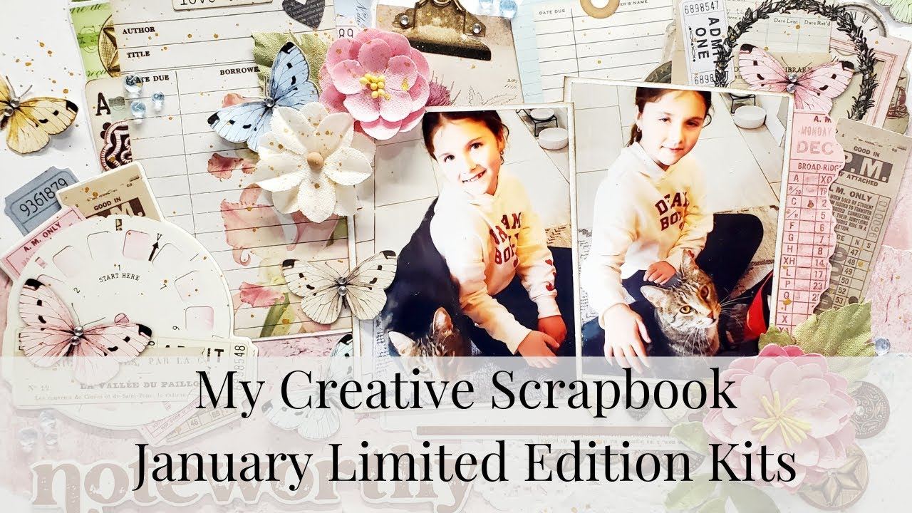 Примечание - Двухстраничный макет - Страница 1 - Наборы My Creative Scrapbook, лимитированная сер...