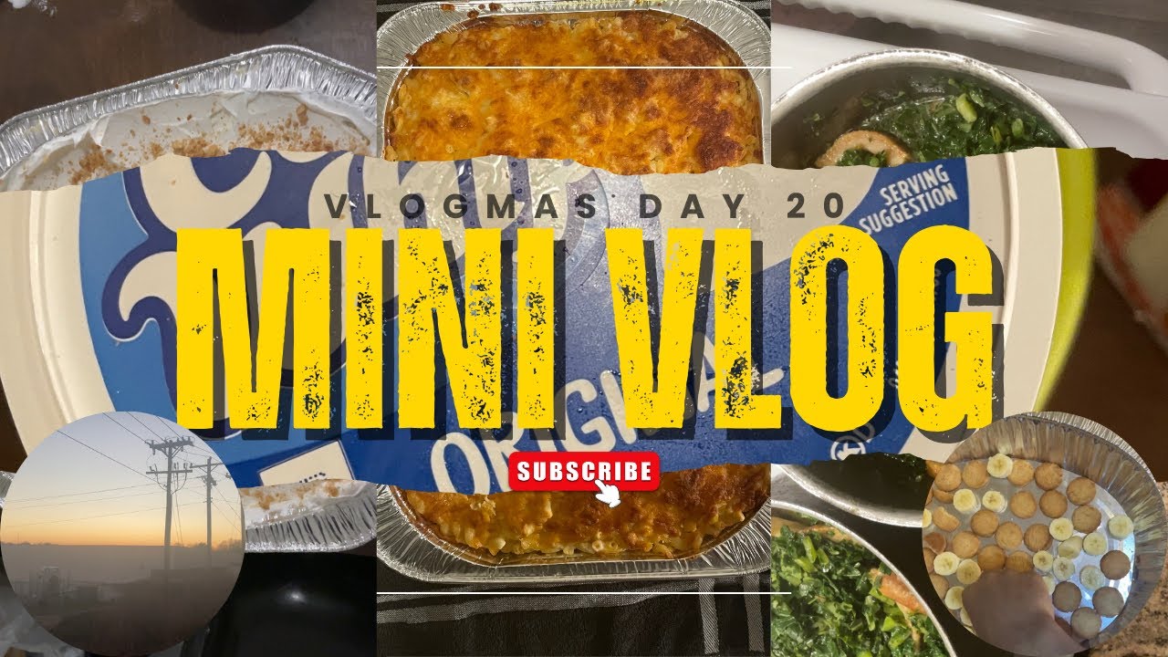 VLOGMAS Day 20: Christmas Prep & Mini Vlog 🥘🎄