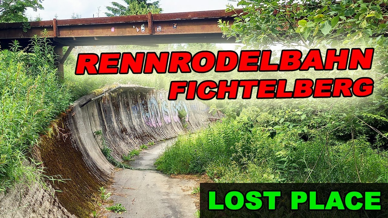 LOST PLACE Rennrodelbahn Oberwiesenthal | Fichtelberg Erzgebirge | #lostplace #deutschland