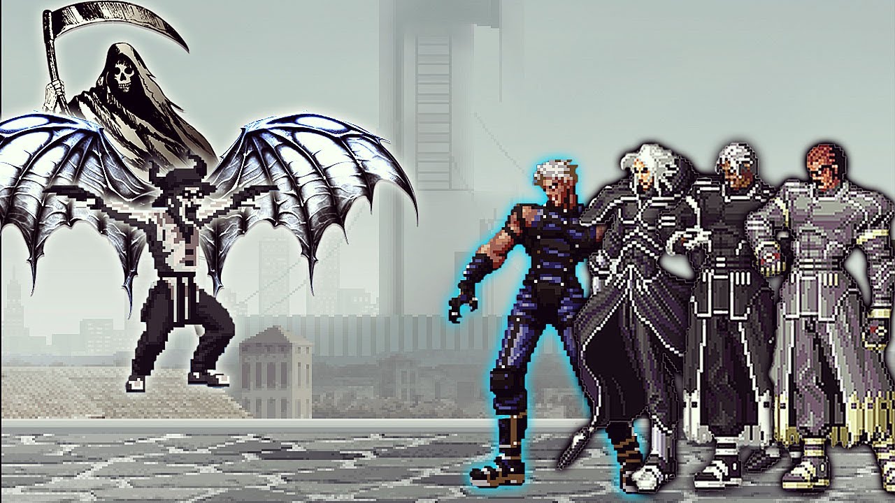 [KOF Mugen] Satanic Choi Vs Nest Bosses Team