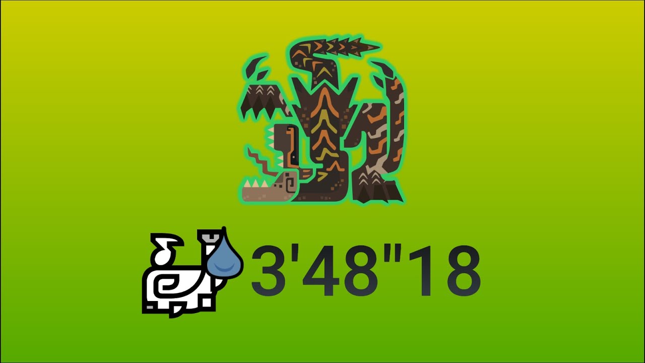 MHW Iceborne | Brute Tigrex Hunting Horn Solo 3'48