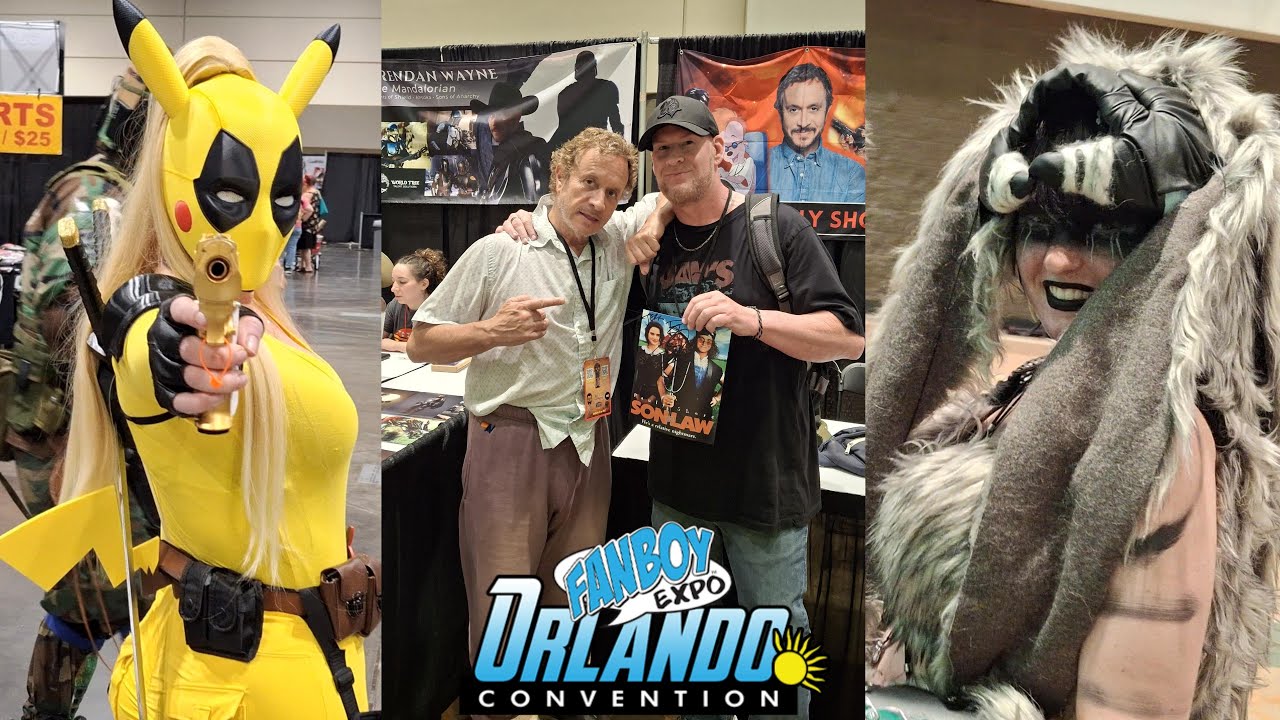 Fanboy Expo Orlando 2025 - Autographs - Cosplay - Pickups