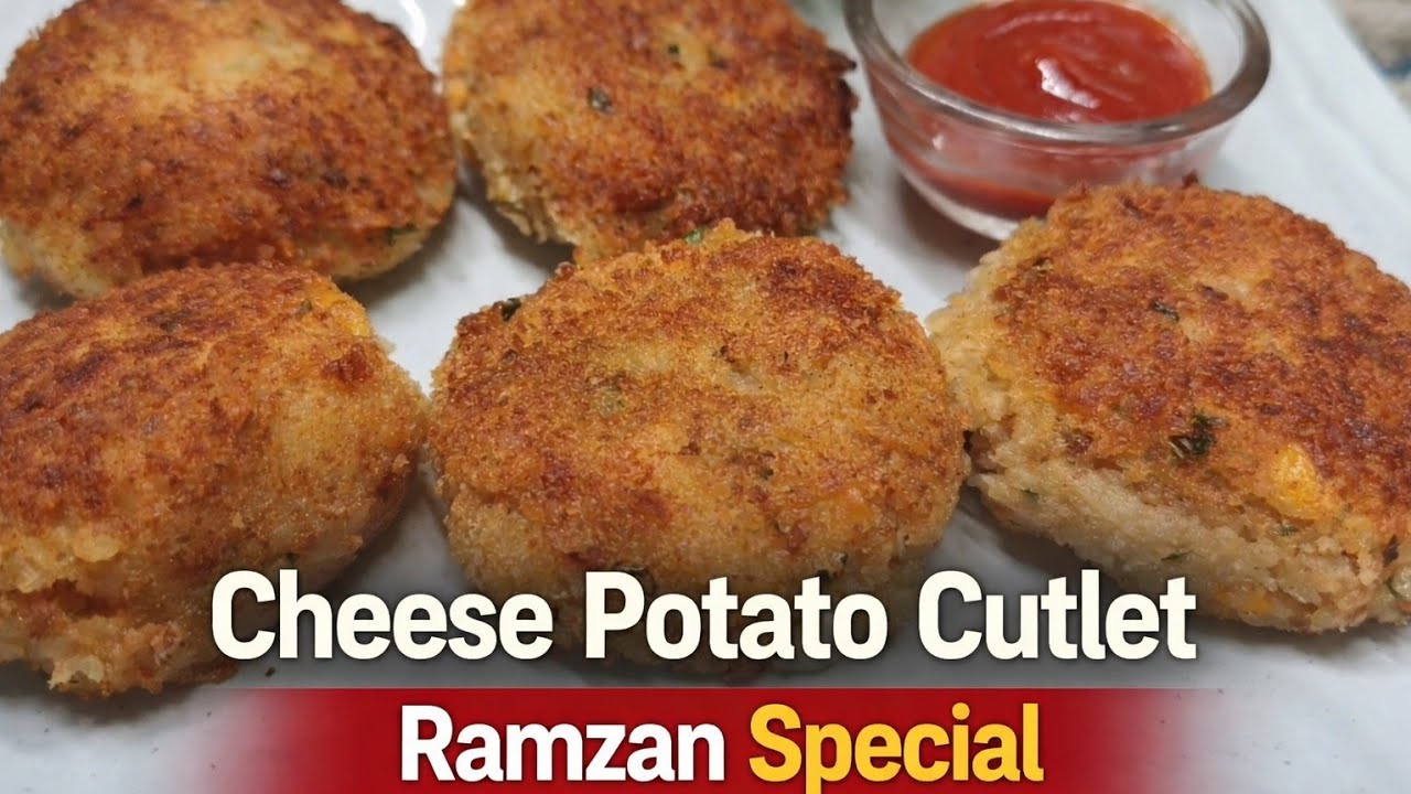 “Golden Cheese-Stuffed Potato Cutlets | Quick & Delicious” | Ramzan Special| @ZaikafoodRecipes 