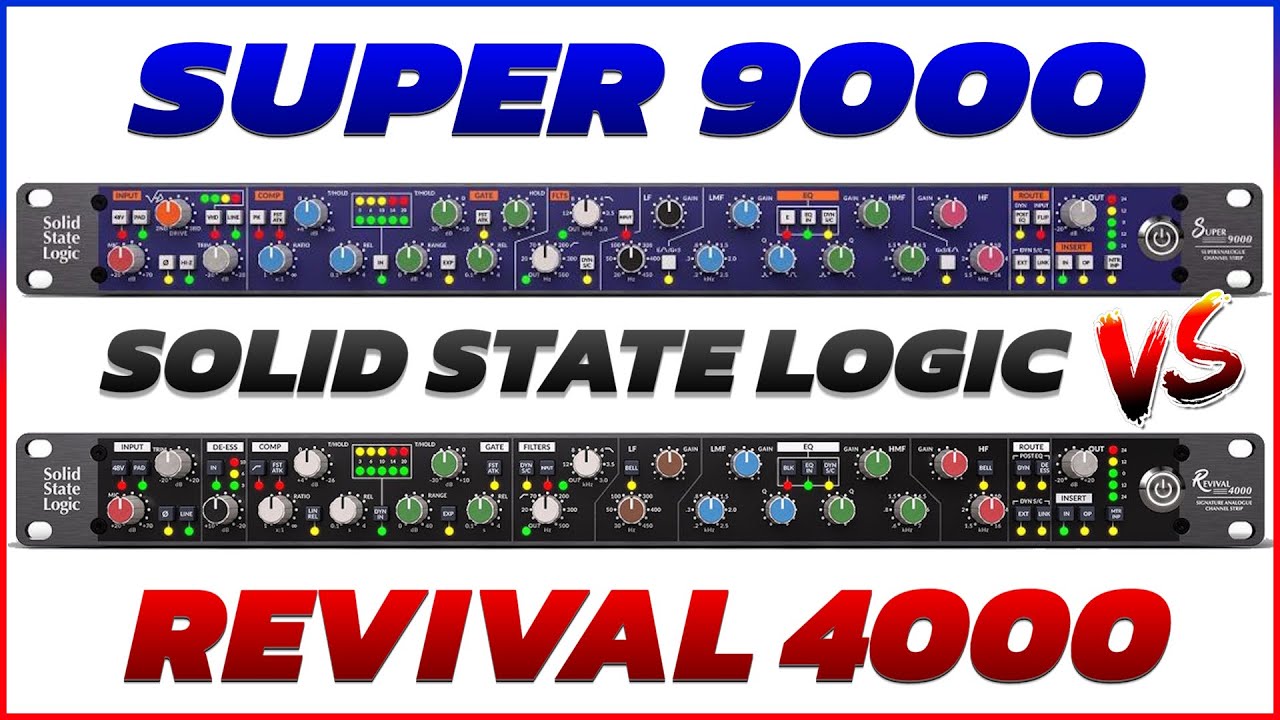 Сравнение Solid State Logic Revival 4000 и Super 9000 — за кулисами