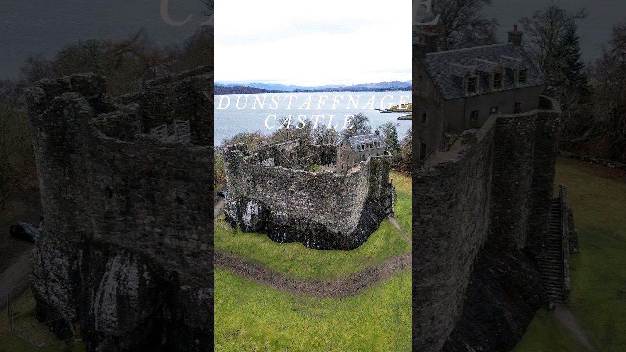 Dunstaffnage Castle is located near Oban on Scotland's west coast. #highlands #scotland #castle