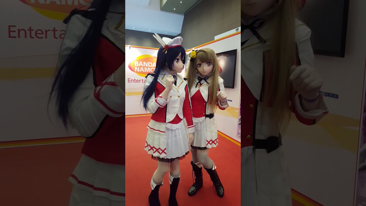 Kigurumi Umi and Kotori in Anime Festival Asia Indonesia 2017 (AFAID17)