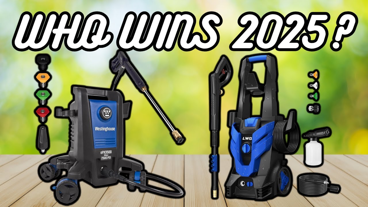 TOP 3 Best Electric Pressure Washers 2025