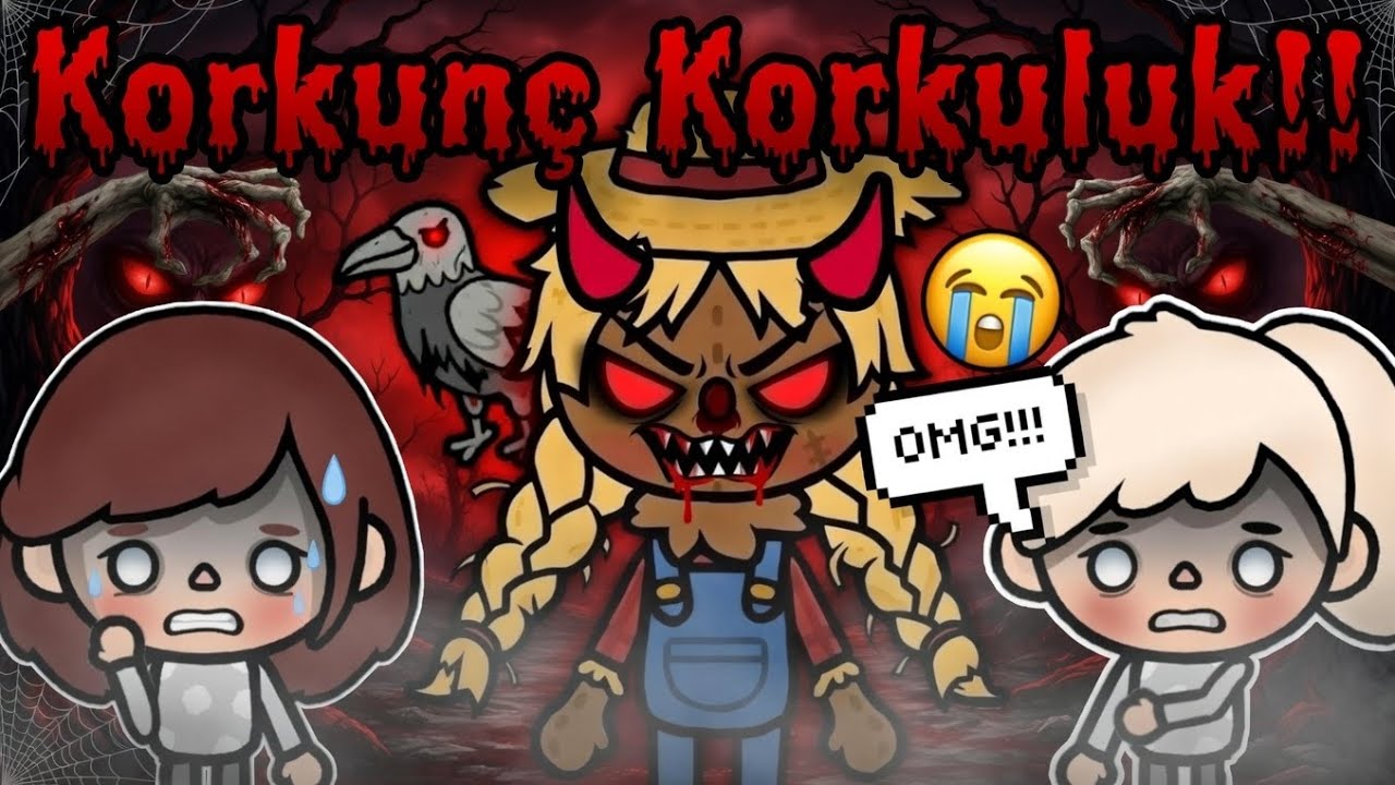Korkunç Korkuluk!!👿👹 / Toca Boca World Türkçe / Justin Toca