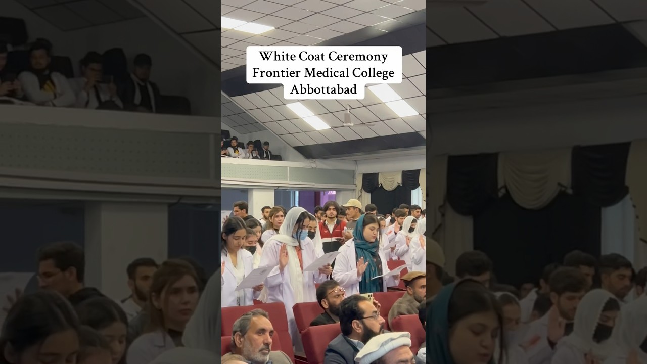 White Coat Ceremony 2025 | Frontier Medical College Abbottabad ft Dr Durain