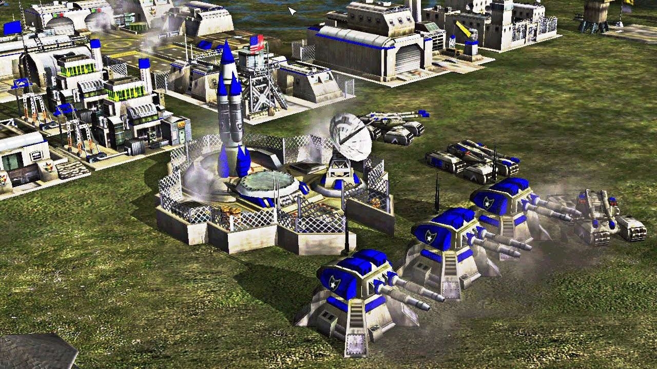 USA Armor vs 3 GLA - Command & Conquer Generals SHOCKWAVE