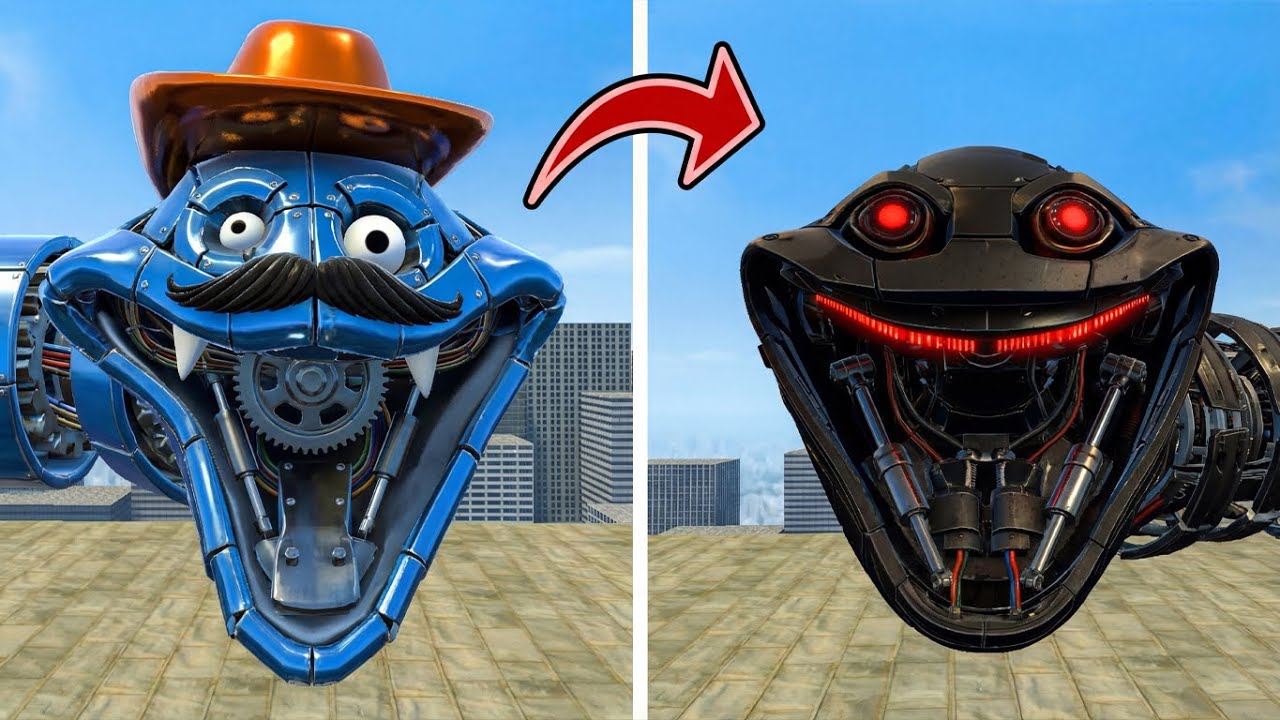 NEW ROCKET OMNIDROID V.18 ROBOT UNLEASHED FROM ROBLOX INCREDIBLES IN GARRY'S MOD