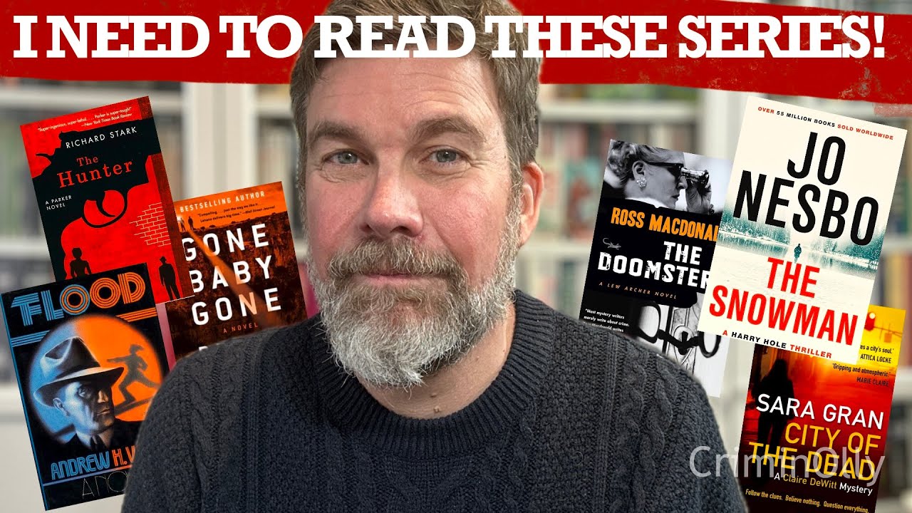 10 crime and mystery series I want to read