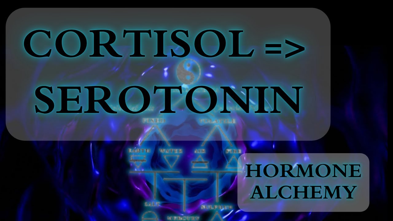 Transmute Cortisol Into Serotonin - Hormonal Alchemy
