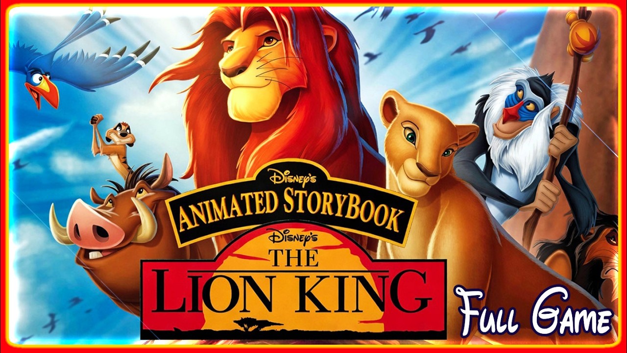 The Lion King: Disney's Animated Storybook Full Game Longplay (PC)