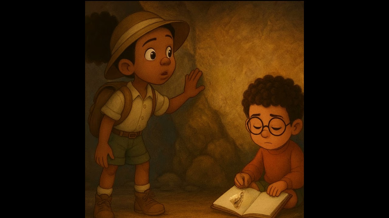 Les aventures de Zoé et Eliott, épisode 4 : Au cœur du mystère de la grotte dans les gorges du Ve...