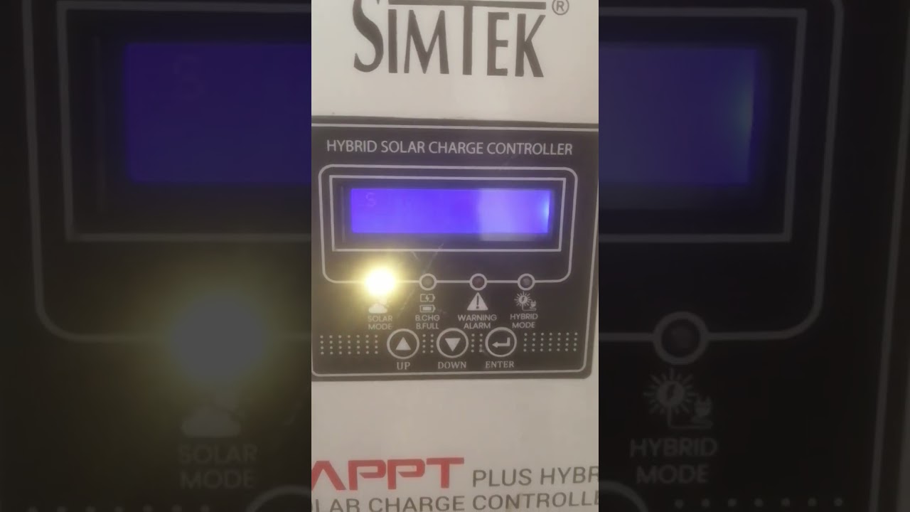 Simtek 100a mppt solar charge controller Load test