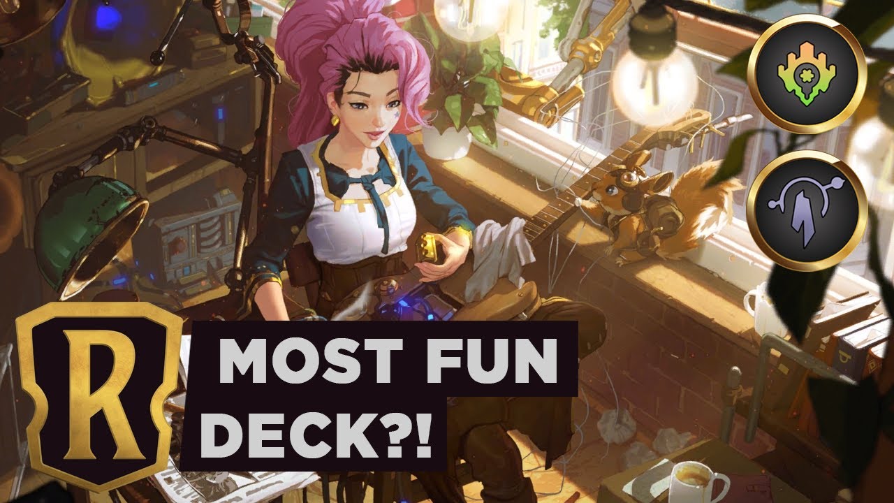 SERAPHINE Sputtering Songspinner Control | Legends of Runeterra Deck
