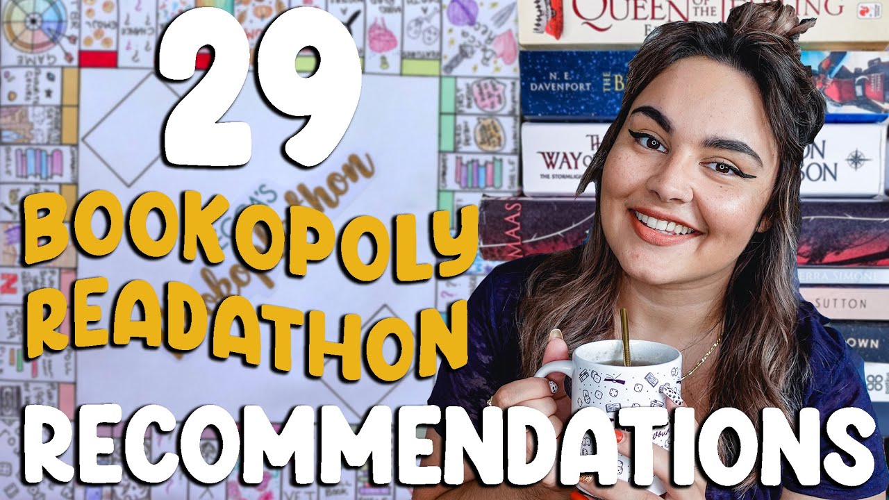 Recommending A Book For Every Space On The Bookopoly Readathon Board #Bookoplathon 2022