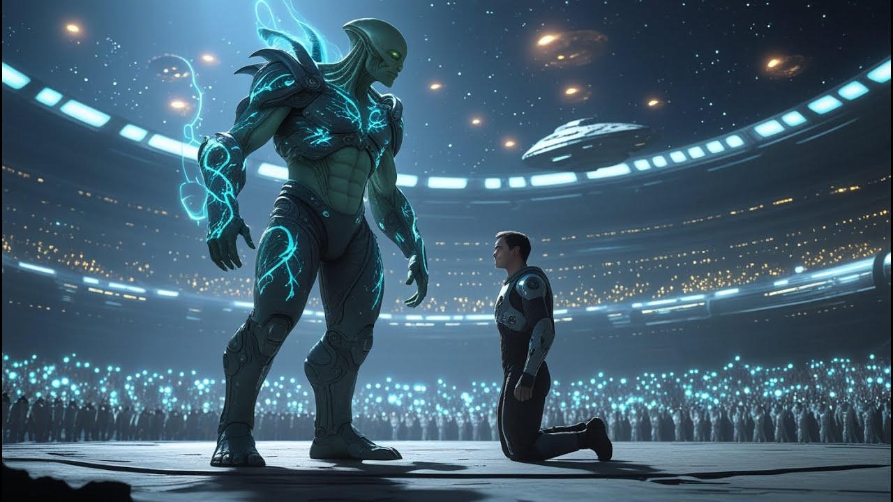 A Human’s Courage Won the Heart of a Giant Alien Warrior—The Galaxy Watched in Awe | HFY