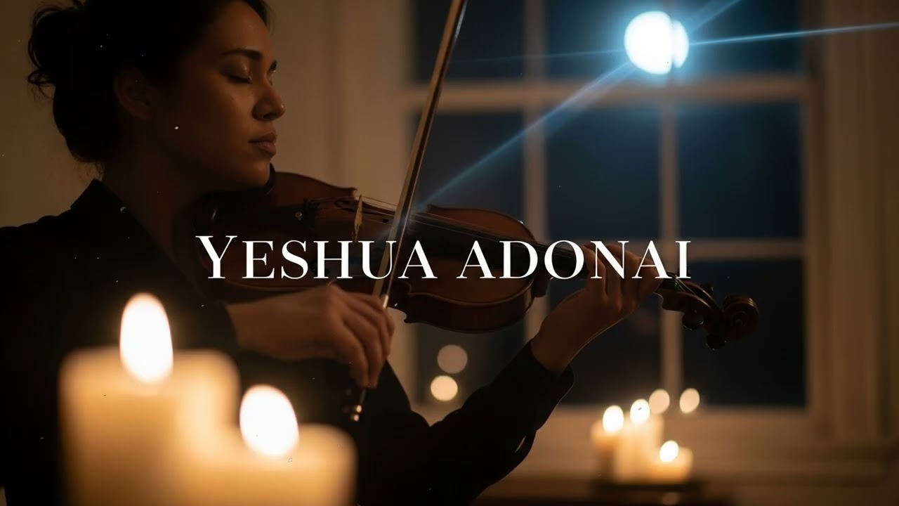 YESHUA ADONAI — Solo Violino Adorazione per il Sonno 110 Minuti