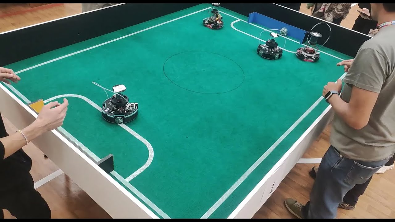 RoboCup Russia Open 2024, RCJ Soccer Lightweight, Time 2, Asterisk* vs cpc_lightweight