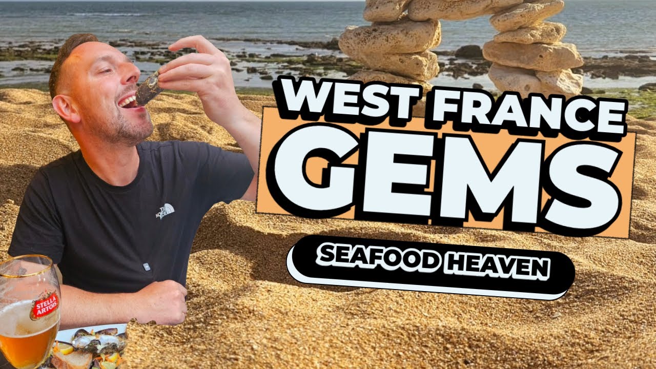 Van Life on the West Coast of France 🇫🇷  Food Forts and Beaches in the VW Campervan