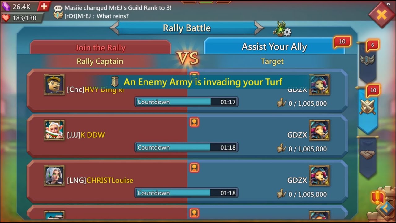 First RALLY PARTY I have ever taken - 2 parties in one video - Lords Mobile