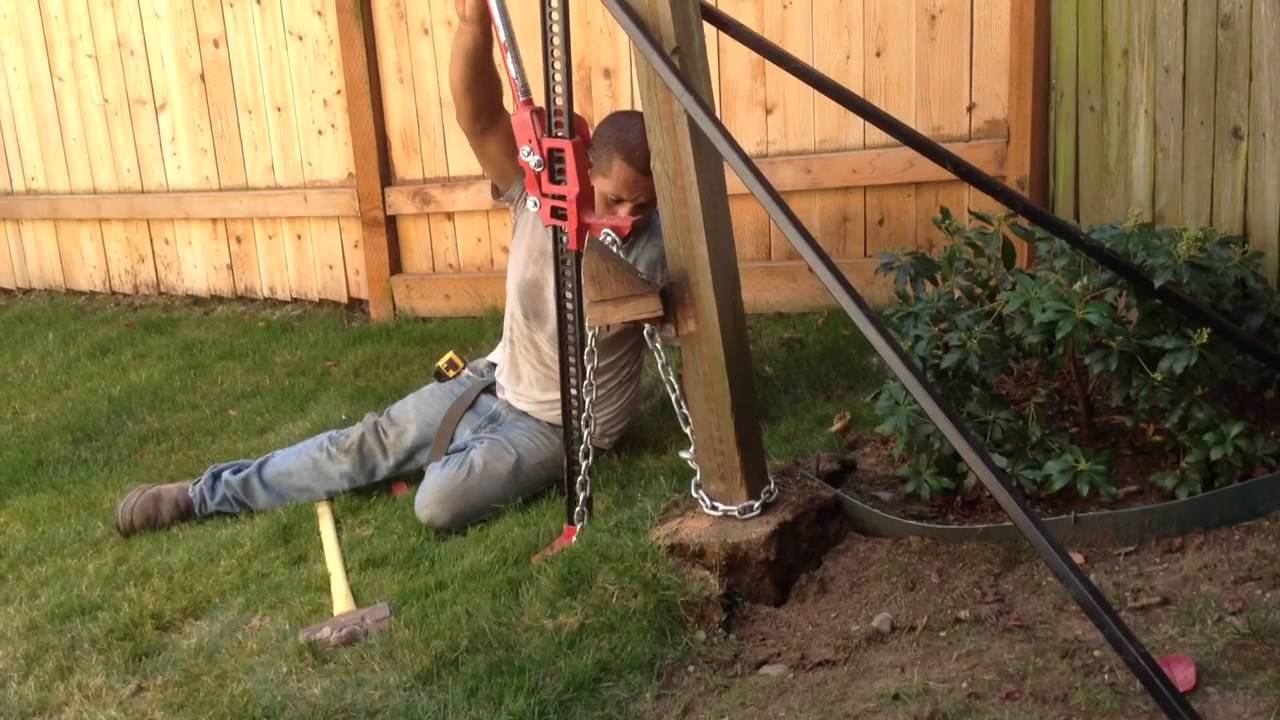JaunCayce wood post pulling
