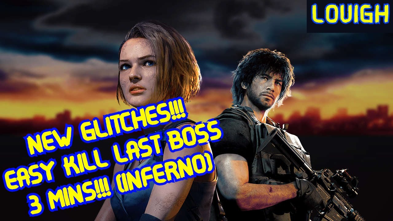 🎮RE3: Remake Final Boss NEW Glitches, Easy Kill in 3 mins!! [Inferno] (Guide)