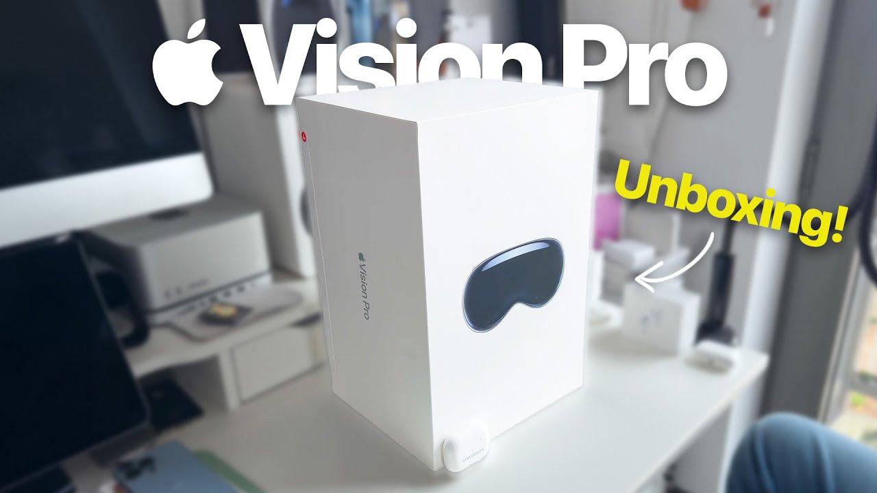 Apple Vision Pro Unboxing - Finally Getting My Hands on This!