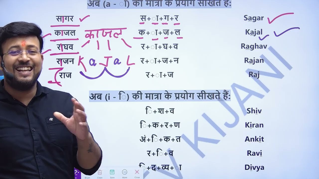 नाम लिखने का सही तरीका | Learn Spelling Rules | Zero से English सीखे |  English padhna kaise sikhe