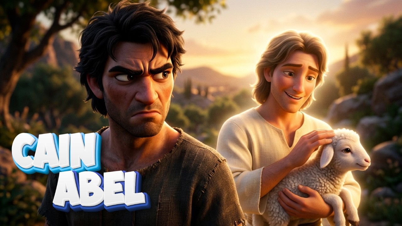 Ca&iacute;n y Abel: La Historia de los Dos Hermanos 🍎🐑 | La Biblia Divertida