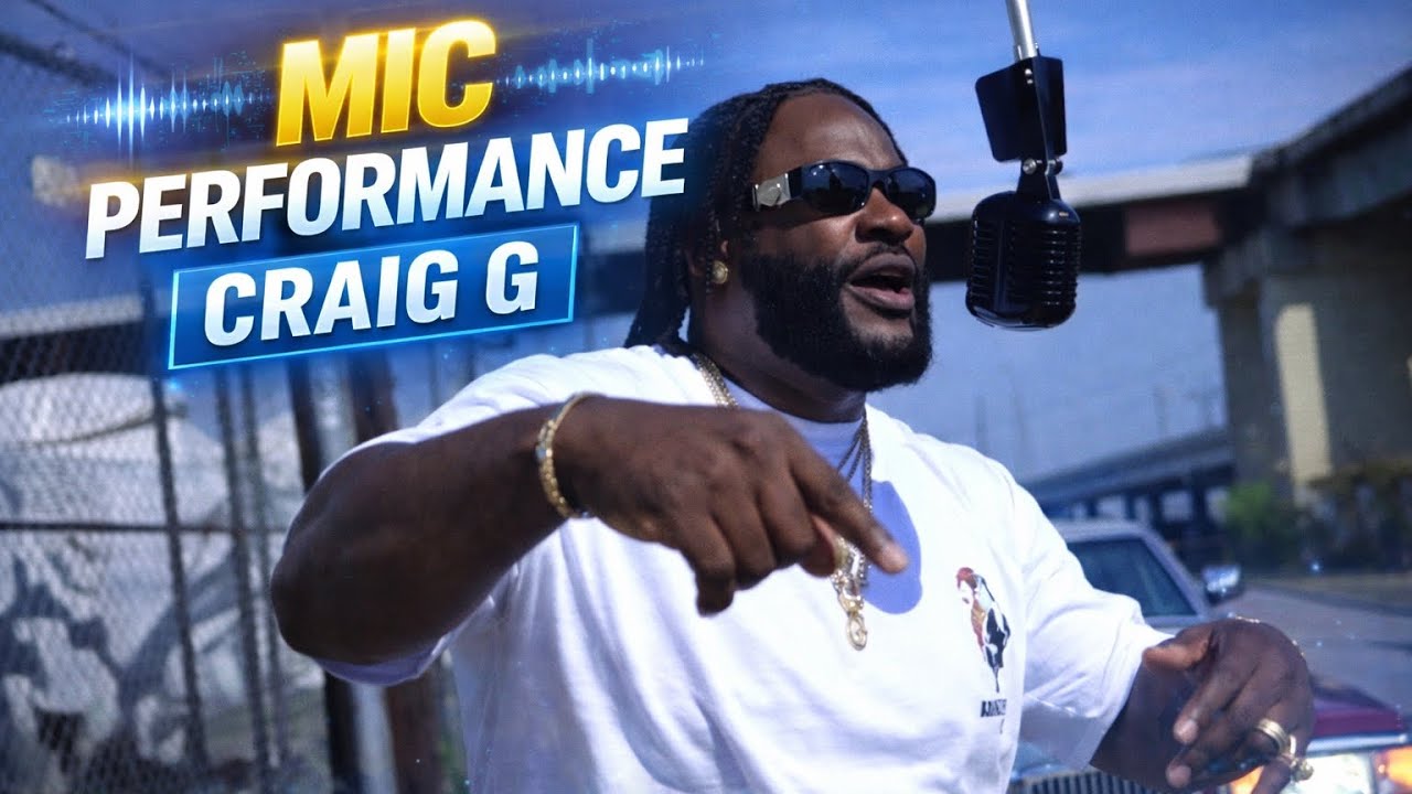 Craig G(The Incredible)Computer Craig Motion Mic Performance visuals ( Computer Love freestyle)
