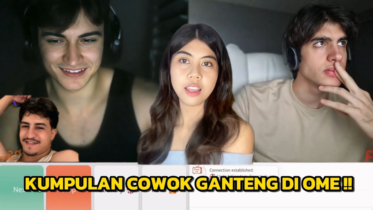 SERU BANGET NGOBROL SAMA ORANG RANDOM DI OME 🤣 !! apalagi cowok India #omegle #ometv