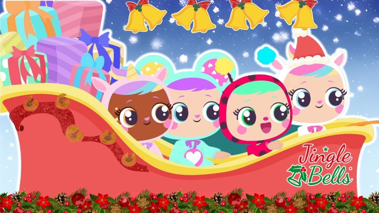 Jingle Bells 🔔 Nursery Rhymes | My Little CRY BABIES 👶🍼