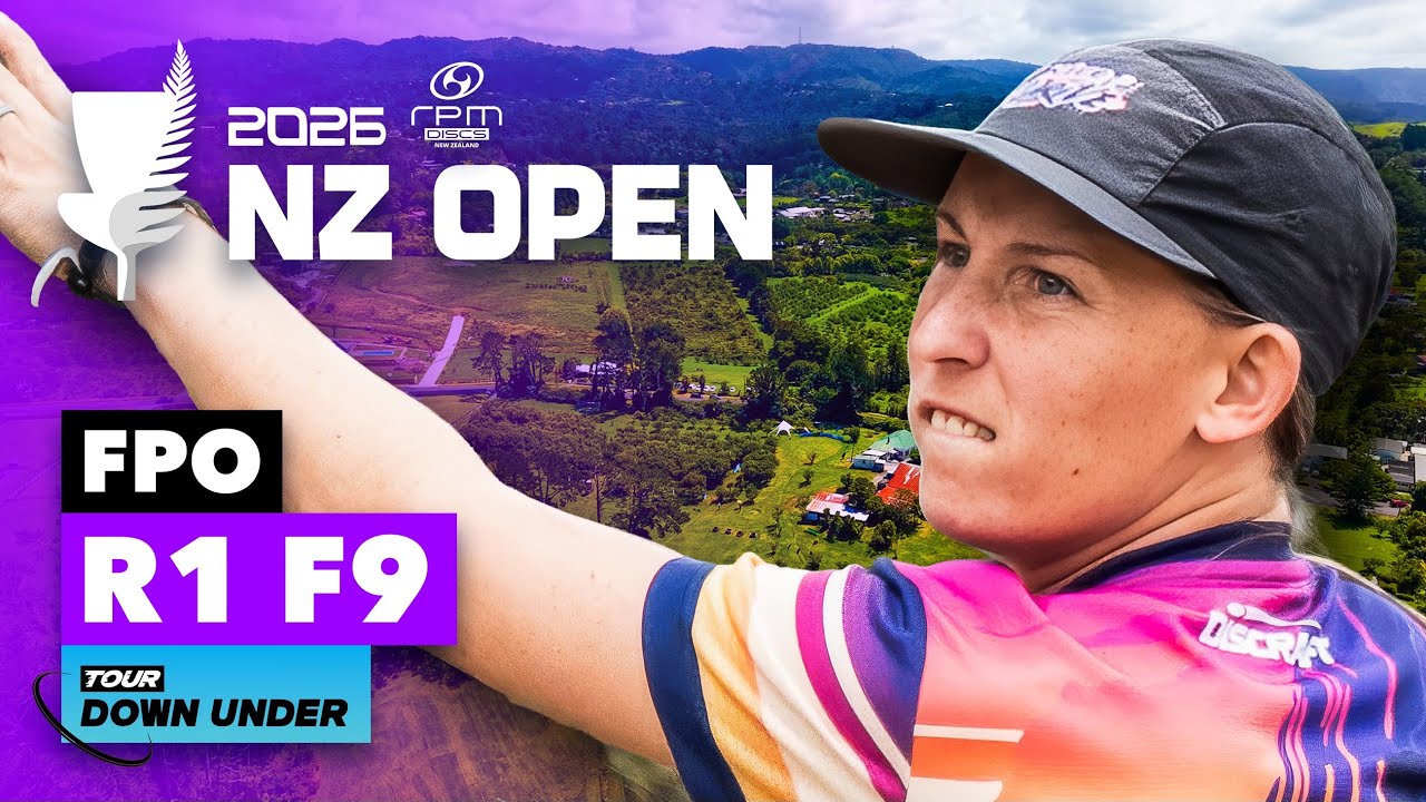2026 NZ Open | RD1 F9 | Pierce, Merstch, Hokom, Reigh