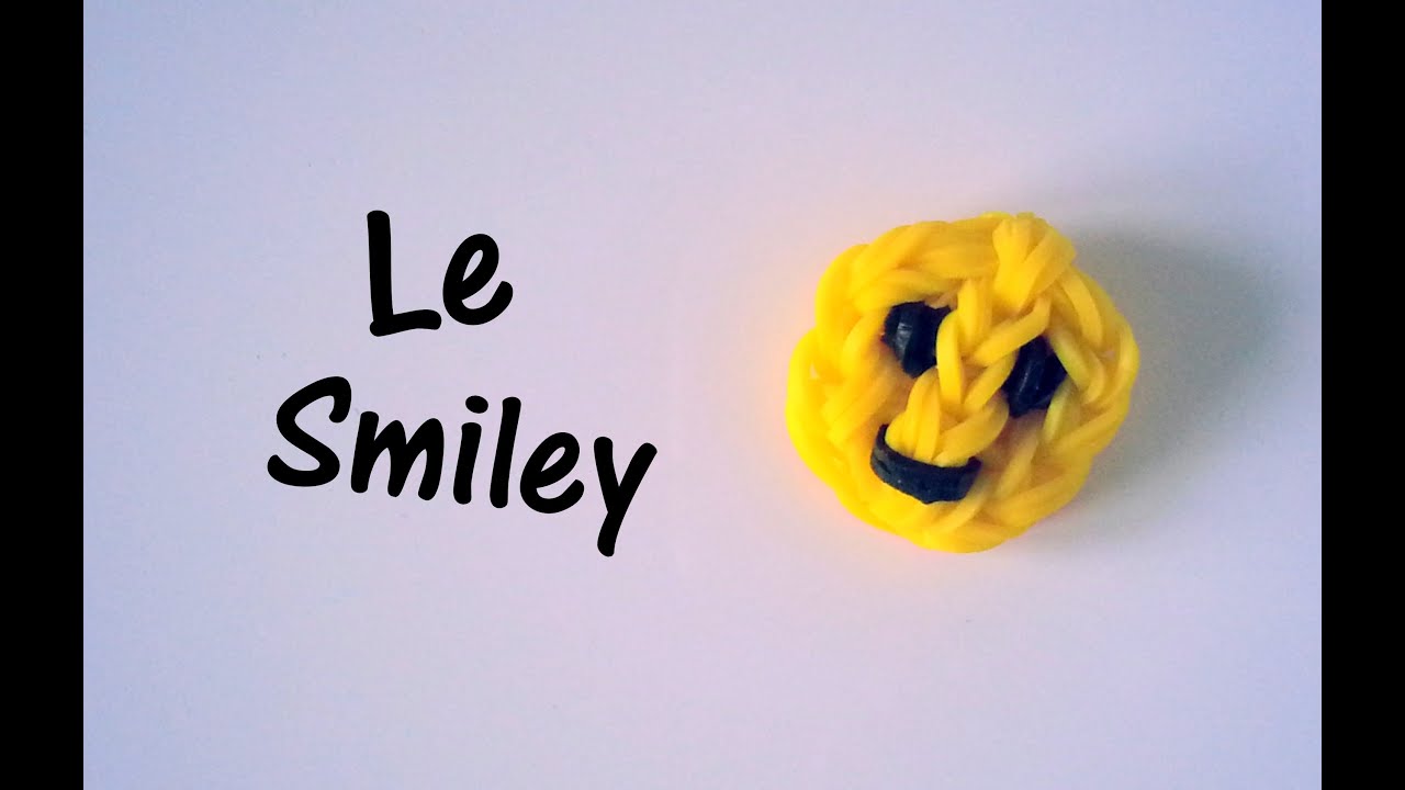 Comment faire un smiley avec des élastiques sans machine
