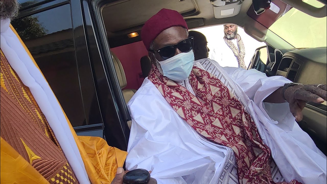 Banjul Muslim Elders welcomed Imam Ratib Cherno Kah at the king fahad Mosque
