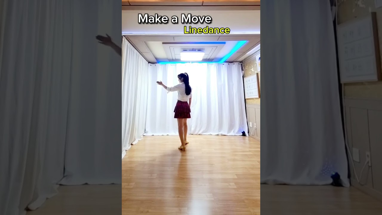 #Make a Move #Linedance #Tutorial #설명영상 #초급라인댄스 #메이크 어 무브 라인댄스