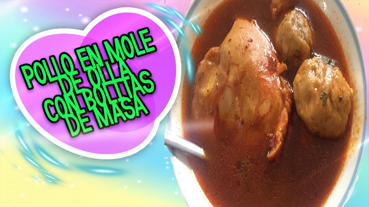 POLLO EN MOLE DE OLLA //LAS RECETAS DE AIMEP3