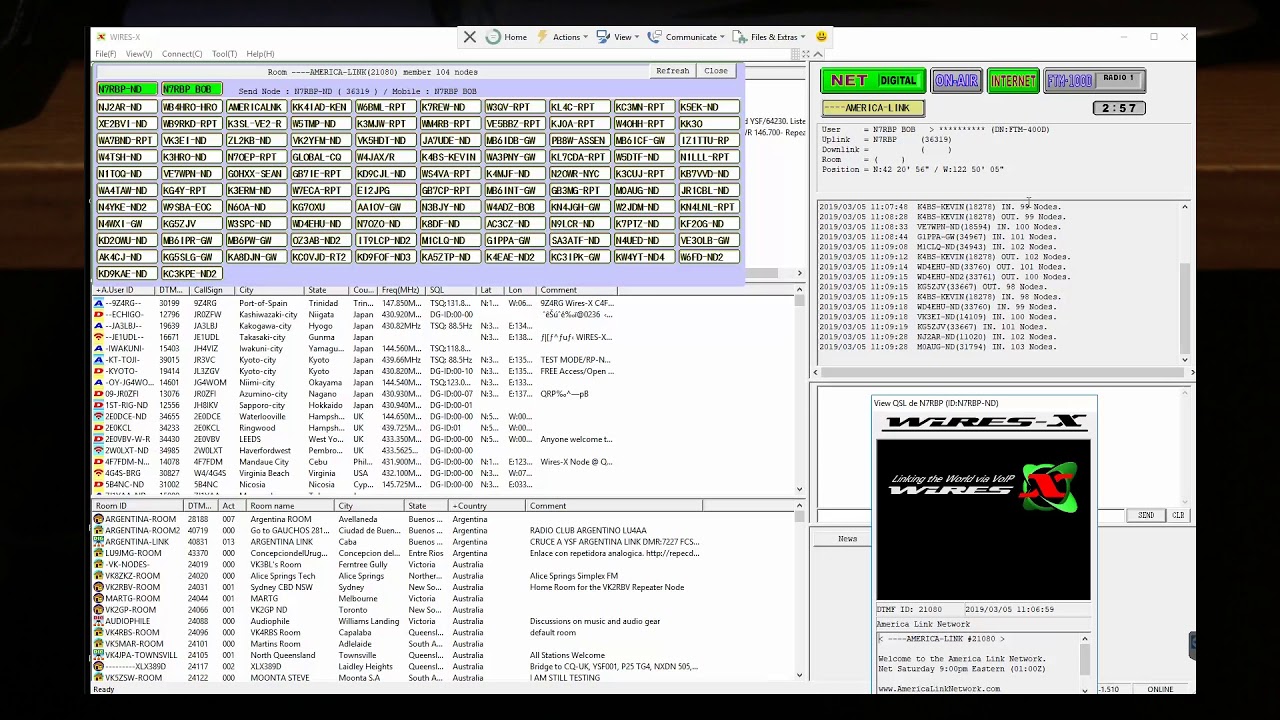 YAESU FTM-100D TO WIRES-X PROCEDURE