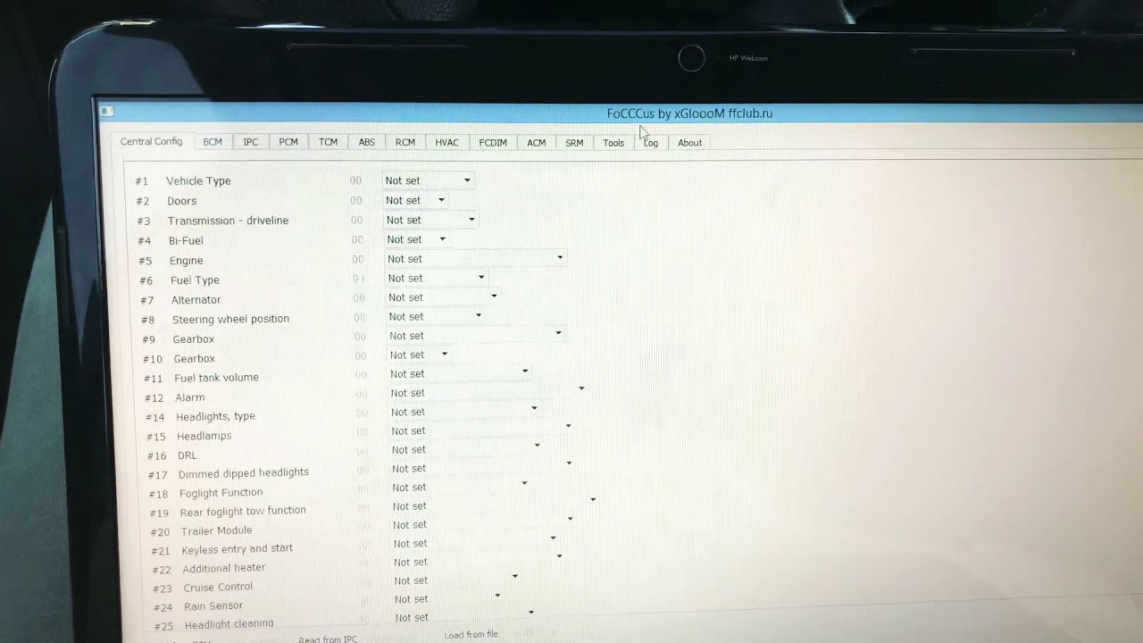 2013-2018 Ford Focus. How to gain access to Body Control Module(BCM) using FORScan.