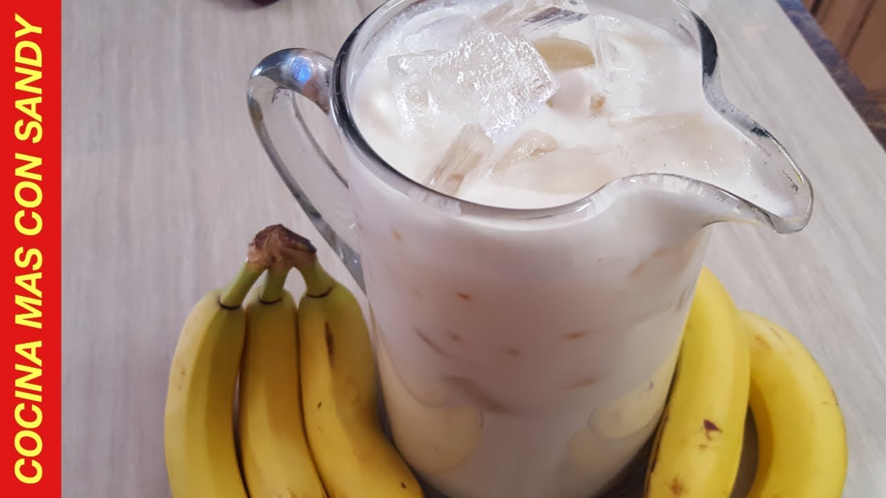 AGUA DE PLÁTANO 🍌