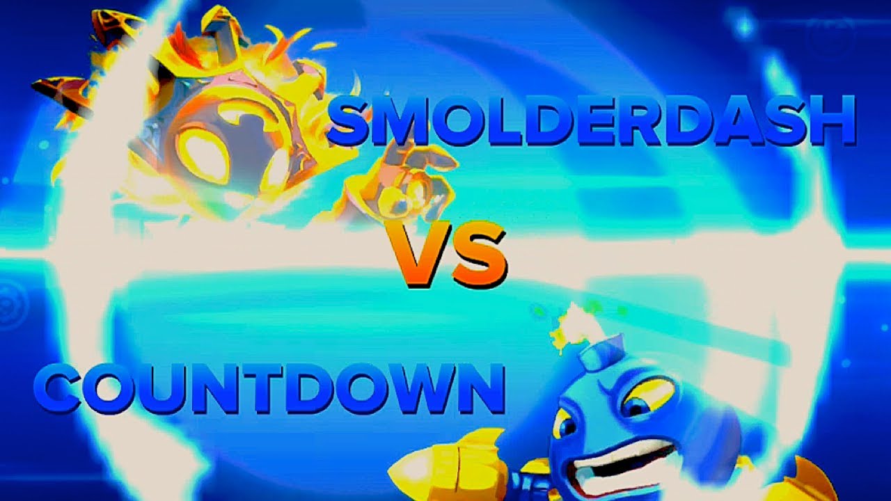 Skylanders Swap Force PVP - Smolderdash VS Countdown