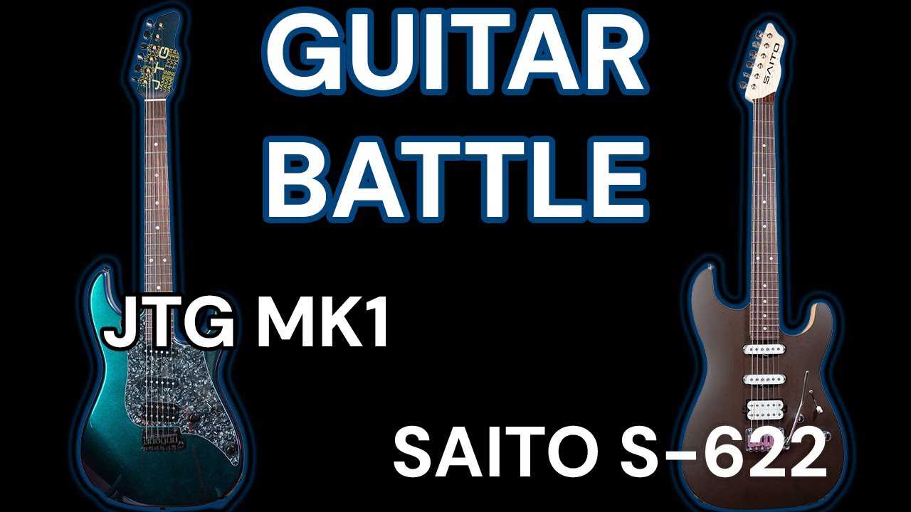 Guitar Battle:@jamestylerguitars  JTG MK1 vs @saitoguitars S-622. #guitardemo #guitar