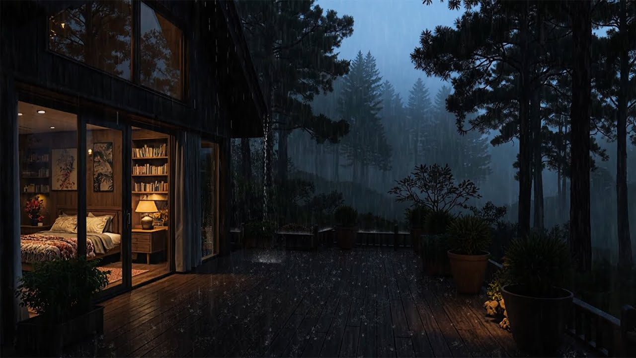 10 Hours of Soothing Amazon Rain | Mental Peace, Meditation & Easy Sleep 🌧️✨