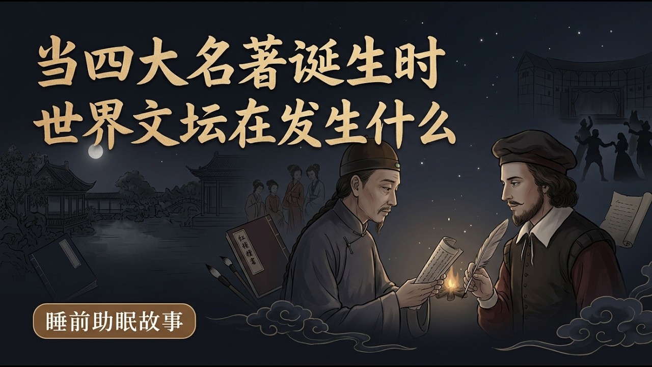 当四大名著诞生时，世界文坛在发生什么？｜中外文学的有趣对比