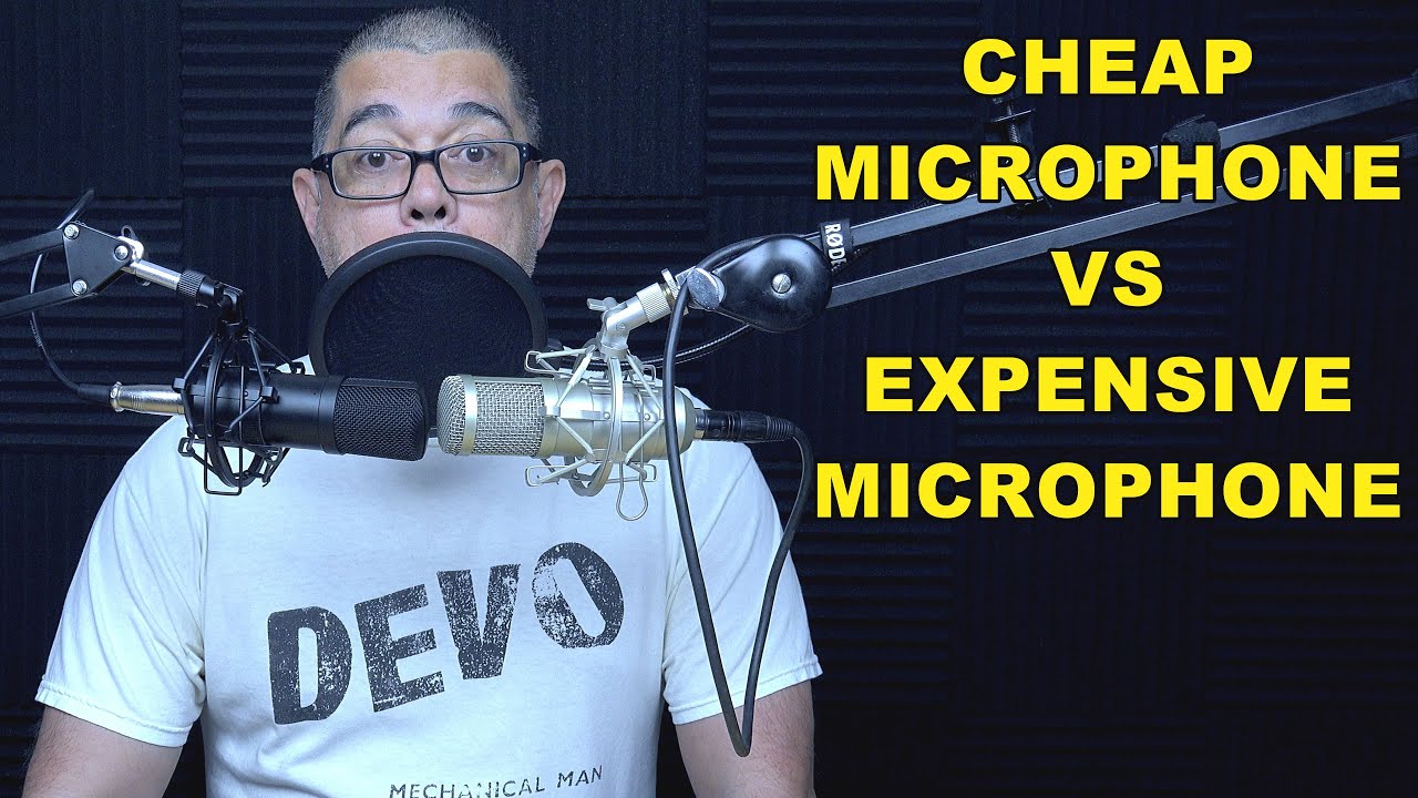 Cheap microphone vs expensive microphone - Can you hear the difference Mugig condenser vs Stellar X2